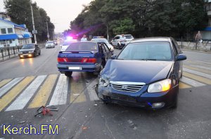 В Керчи произошла авария с пострадавшими