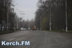 В Керчи заасфальтировали участок трассы Е97