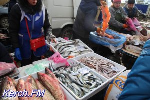 В Керчи проходит ярмарка рыбы