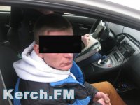 В Керчи полиция поймала пьяного угонщика «ВАЗ 2106»