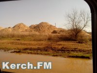 В Керчи продолжают незаконно добывать песок из Чурбашинского хвостохранилища, - жители