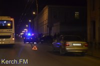 В Керчи вечером произошло ДТП на военкомате