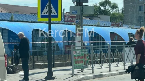 Новости Керчи: В Керчи начали устанавливать ограждения вдоль реки Мелек-Чесме