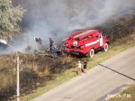 Новости: В Керчи пожарные боролись с огнем в спальном микрорайоне