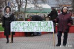 Новости » Экология » Общество: В Керчи прошел митинг против добычи сланцевого газа в Украине