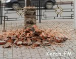 Новости » Общество: В Керчи по ул. Кирова меняют фонари