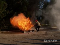 Новости » Общество » Спорт: Керченские пожарные победили в крымском соревновании