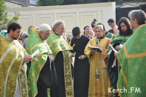 Новости » Общество: В Керчи в церкви в честь Дня семьи прошла служба