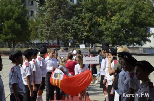 Новости » Общество: В Керчи прошел слет школьников городов-героев