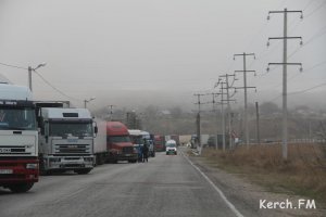 Новости » Общество: Переправа через Керченский пролив закрыта из-за тумана