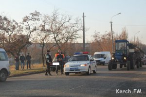 Новости » Общество: В Керчи автомобиль ВАЗ 2107 сбил пешехода