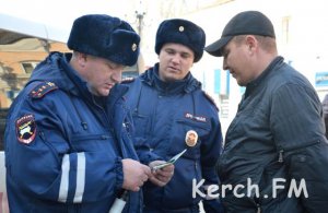 Новости » Общество: В Керчи сотрудники ГИБДД провели профилактическое мероприятие «Пешеход»