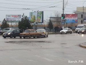 В Керчи столкнулись  «Daewoo» и «Москвич»