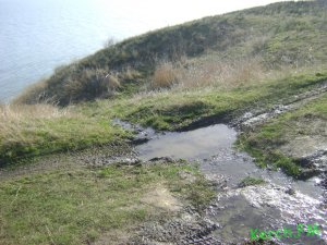 В Керчи нечистоты стекают в море