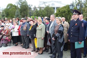 Новости » Общество: Керченская полиция отметила праздник Победы