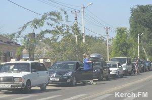 Ты репортер: Дорога на паромную переправу в Керчи в жилом секторе не освещена