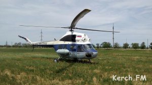 На керченской переправе вертолет будет перевозить людей - Вконтакте