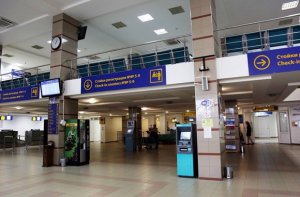 В недавно отремонтированном терминале аэропорта «Симферополь» прорвало канализацию