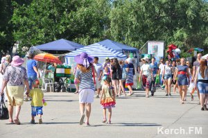 Новости » Общество: В Керчи празднуют День рыбака