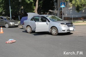 В Керчи на пешеходном переходе сбили мужчину