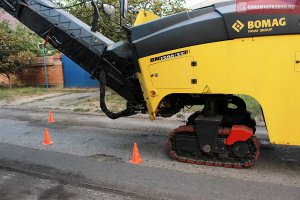 Новости » Общество: В Керчи приступили к ремонту дороги по улице Пошивальникова