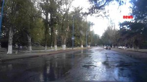В Керчи на Орджоникидзе очередной потоп