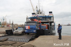 Новости » Общество: Керченская паромная переправа приостановила работу