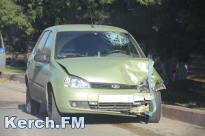 Новости » Криминал и ЧП: В Керчи столкнулись автомобили марок «SsangYong» и «Lada»