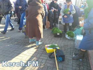 Ты репортер: В Керчи стихийщики ругаются за место на мосту возле рынка