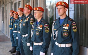 Новости » Общество: Керченские спасатели отметили профессиональный праздник