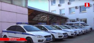 Новости » Общество: Полицейские Керчи получили семь новых служебных автомобилей