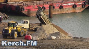 Для строительства Керченского моста уже доставлено 67 тыс тонн грузов