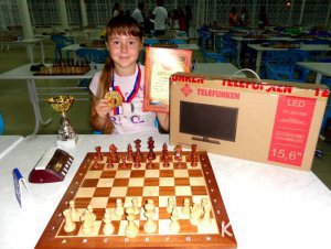 Новости » Спорт: Керчанка Маргарита Потапова стала призером чемпионата КФО по шахматам