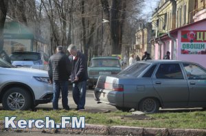 В Керчи столкнулись «ВАЗ» и «Mitsubishi»