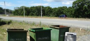 Вдоль трассы Керчь-Феодосия обещают установить мусорные контейнеры