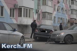 В Керчи на Самойленко произошло ДТП, движение затруднено