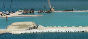 Ты репортер: Видео строительства технологического моста в Керчи  на 9 марта