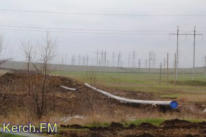 Новости » Общество: Под Керчью ведут газопровод Кубань-Крым
