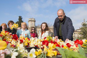 Новости » Общество: В Керчи почтили память солдат, павших в боях за Керчь