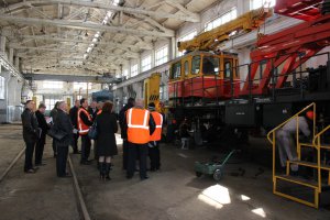 В Керчи филиал «Крымской железной дороги» перепрофилировали под ремонт техники