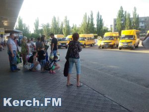 Керчане жалуются на работу в вечернее время маршрутных такси №23 и №31