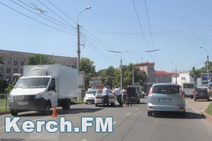 В Керчи произошла авария с участием машины ДПС