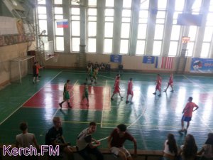 В Керчи проходит юношеский турнир по баскетболу «Два моря»
