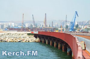 Новости » Общество: Журналисты побывали на стройке Керченского моста