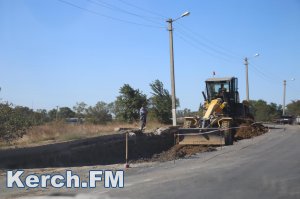 Новости » Общество: В Керчи по Куль-Обинскому шоссе затрудненно движение