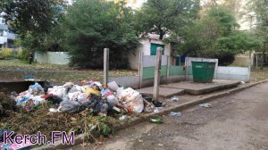Новости » Коммуналка: В Керчи в одном из микрорайонов пропали мусорные баки