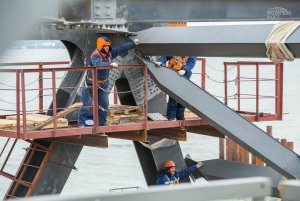 Строители Керченского моста подготовились к зиме