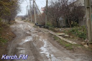 Новости » Общество: Керчане жалуются на отсутствие дороги в частном секторе