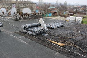 Новости » Общество: Керчане пожаловались Подлипенцеву на качество ремонта кровли