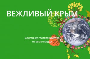 Новости » Общество: Проект «Вежливый Крым» продолжит работу в 2017 году